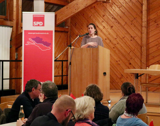 Die stellv. SPD-Landesvorsitzende Dorothea Kliche-Behnke
